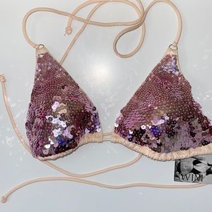 Victoria’s Secret Sparkly Bikini Top
